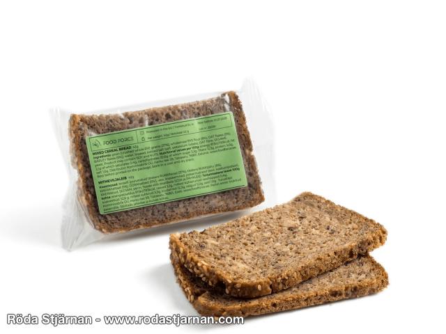 Food Force mixed whole grain bread 42 g meals and snacks