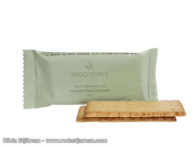 Food Force Salty Plain Crackers 25 g meals and snacks