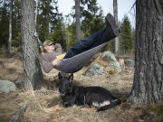 Fosco Reinforced Net Hammock