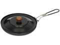Fox Outdoor frying pan with lid and foldable handle pots and pans