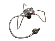 Gas stove with hose