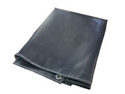 Ground cover for stove fiberglass and silicone