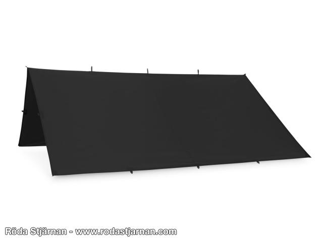 Helikon-Tex Supertarp spark resistant black tarps and wind protection
