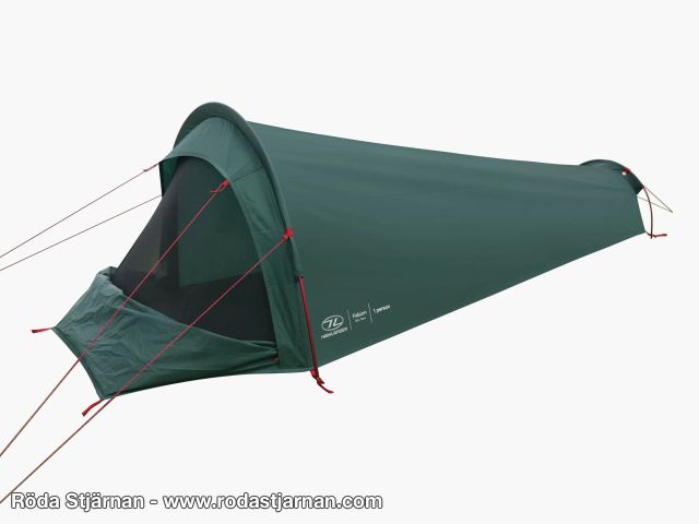 Highlander Falcon Bivi one-man tent green tents