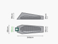 Highlander Falcon Bivi one-man tent green tents