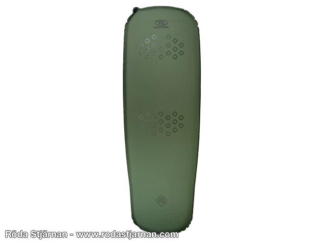 Highlander Kip Mat 75mm self-inflating sleeping pad R6.6 green sleeping pads