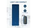 Highlander R11 Nap Pak Arctic inflatable sleeping pad blue sleeping pads