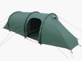 Highlander Respite two-person extended tunnel tent green tents