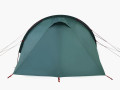 Highlander Respite two-person extended tunnel tent green tents