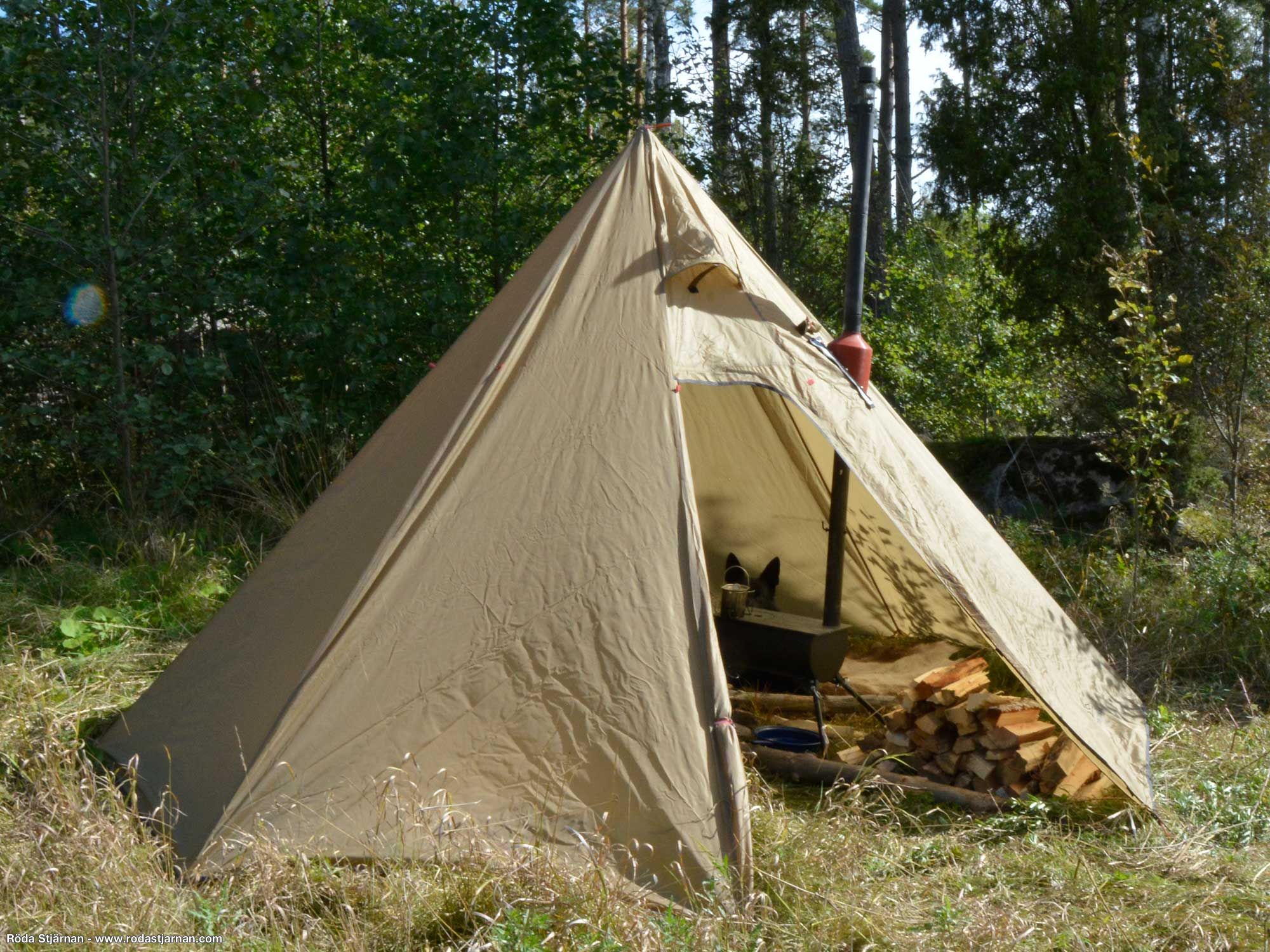 Buy Lavvu large lightweight tent 3 4 people Forest beige