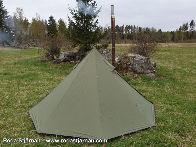 Buy Lavvu lightweight tent for tent stove Olive green