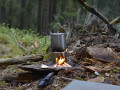Nesting Cup with Stove 750ml Stainless Steel pots and pans