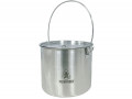 Pathfinder Stainless Steel 120oz Bush Pot with Lid