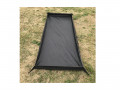 Place mat with edge tarps and wind protection