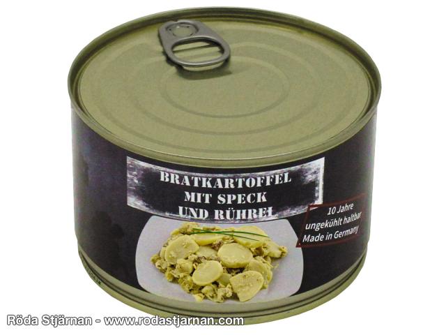 Prepper fried potatoes with bacon and egg 400g meals and snacks