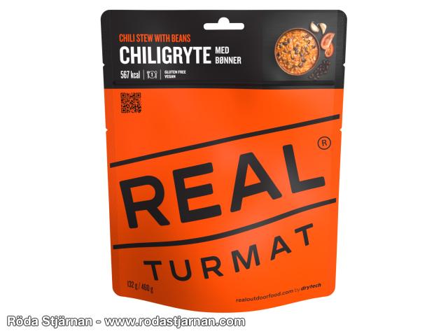 REAL Turmat chili stew with beans freeze-dried meal meals and snacks