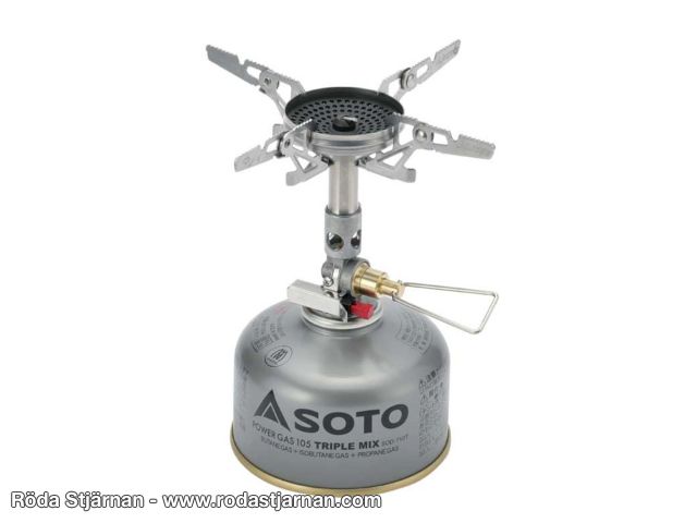 SOTO Gas Stove WindMaster with 4Flex stand outdoor stoves