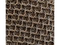 Stainless steel cloth for cleaning cast iron pots and pans