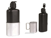 Swiss Field Flask with Cup