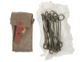 Tent pegs with canvas pouch