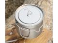 Titan Bush Pot 1100ml with lid and hanger pots and pans
