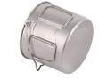 Titan Bush Pot 1100ml with lid and hanger pots and pans