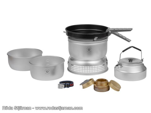 Trangia 25-4 UL storm cooker with spirit burner and coffee pot outdoor stoves