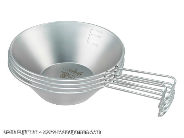 Winnerwell 4 stainless steel bowls plates and cutlery