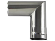 Winnerwell Smoke pipe 2.1 inch Angled 90