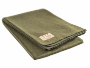 Wool blanket Green New