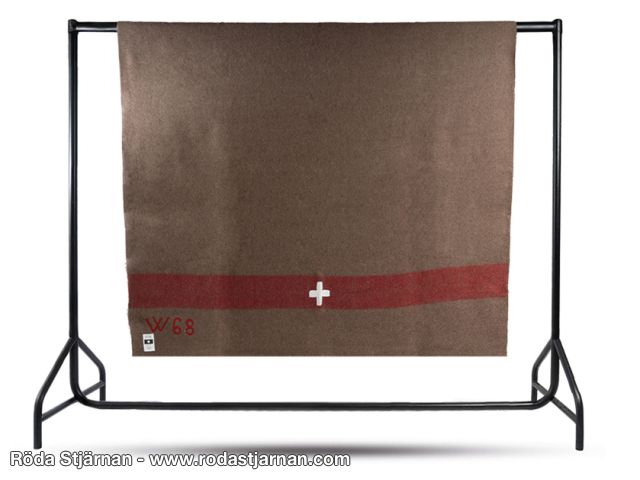 Wool blanket Swiss military model blankets