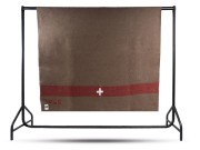 Wool blanket Swiss military model