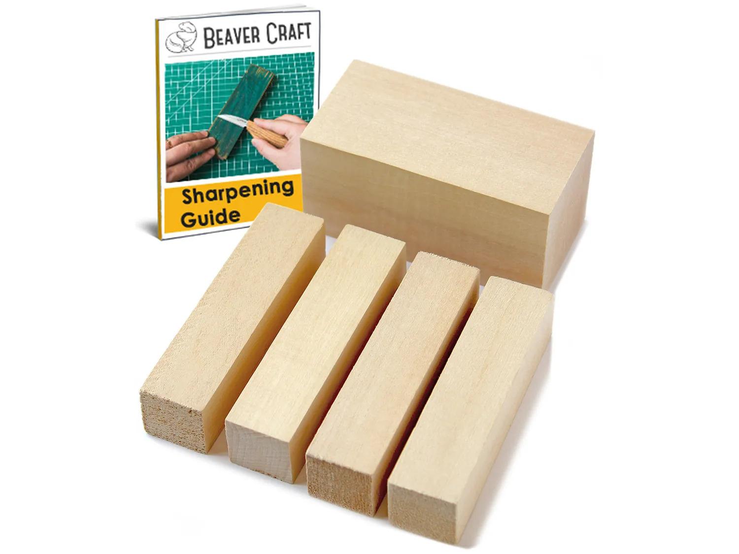 Product Image for BW1 Carving blocks Linden 5pcs