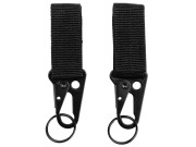 2-Pack Key Holder MOLLE Black