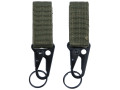 2-Pack Key holder MOLLE OD carabiner