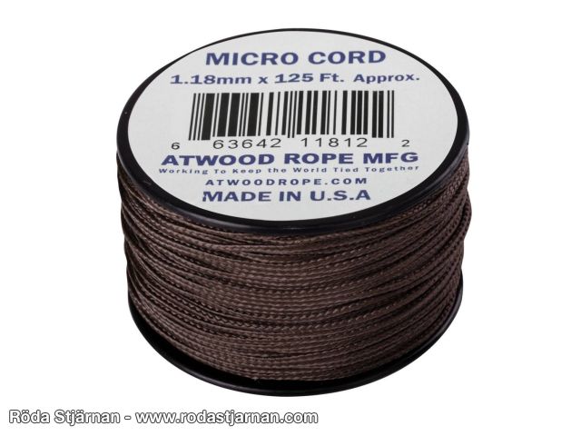 Atwood Micro Cord 38m US Brown