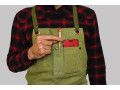 BeaverCraft AP1 Adjustable Green Canvas Work Apron woodworking accessories