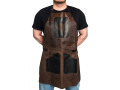 BeaverCraft AP3X Leather apron brown and black