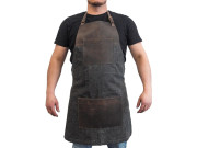 BeaverCraft AP4 Canvas and Leather Apron