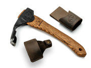 BeaverCraft AX2 Adze with leather case and hanger