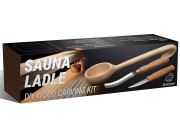 BeaverCraft DIY sauna ladle wood carving kit