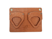 BeaverCraft Double Tool Holder in Leather for Wall Mounting