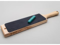 BeaverCraft Dual-Sided Leather Paddle Strop with P1 Polishing