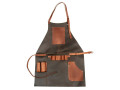 BeaverCraft Hedonist Leather Apron Brown woodworking accessories