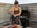 BeaverCraft Hedonist Leather Apron Brown woodworking accessories