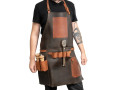 BeaverCraft Hedonist Leather Apron Brown woodworking accessories