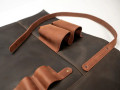 BeaverCraft Hedonist Leather Apron Brown woodworking accessories