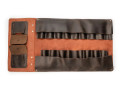 BeaverCraft LC_TH_17 Leather Tool Roll – 17 Slots woodworking accessories