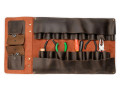 BeaverCraft LC_TH_17 Leather Tool Roll – 17 Slots woodworking accessories