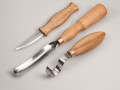 BeaverCraft S14 Carving set for spoon with rounded chisel